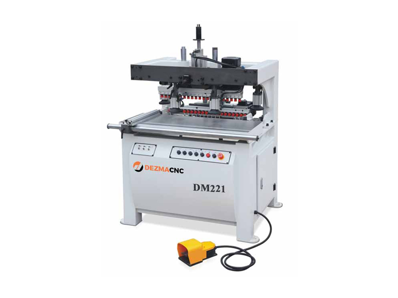 Woodworking Double Head Drilling Boring Machine